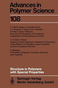 Cover image for Structure in Polymers with Special Properties