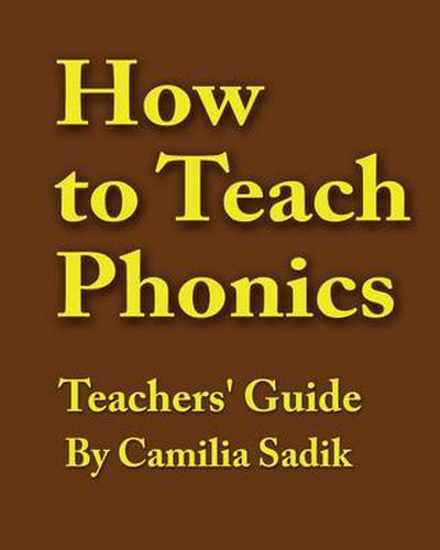 Cover image for How to Teach Phonics - Teachers' Guide