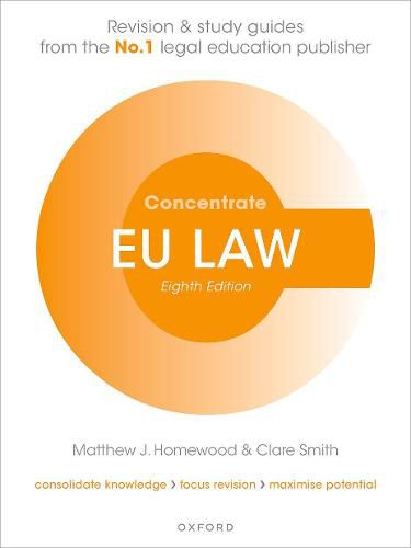 Cover image for EU Law Concentrate: Law Revision and Study Guide