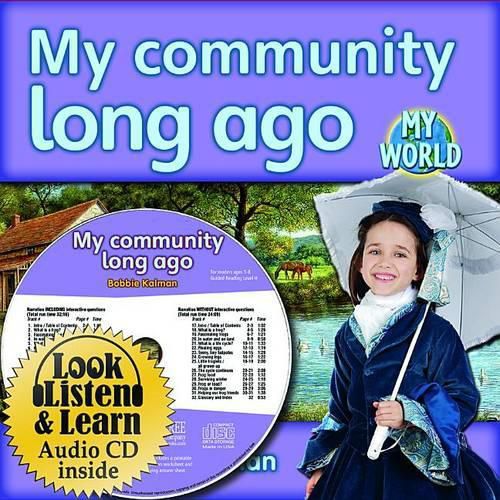 Cover image for My Community Long Ago - CD + Hc Book - Package