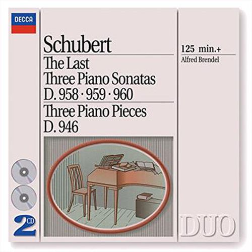 Cover image for Schubert The Last 3 Piano Sonatas