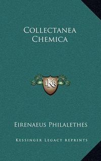 Cover image for Collectanea Chemica