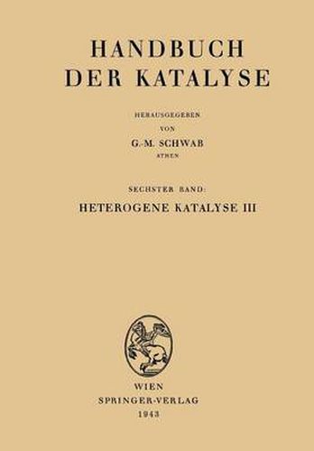 Cover image for Heterogene Katalyse III