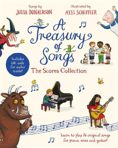 Cover image for A Treasury of Songs - The Scores Collection