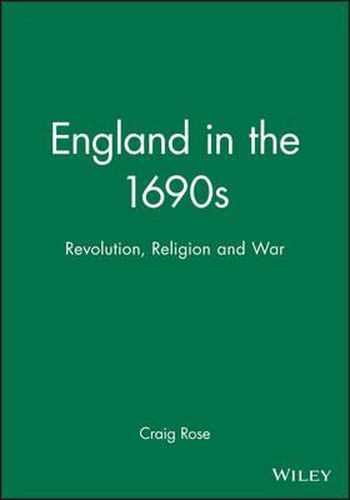 Cover image for England in the 1690s