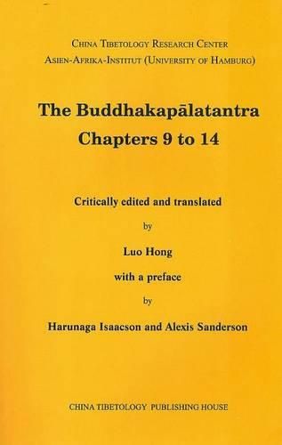 Cover image for The Buddhakapalatantra Chapters 9 to 14