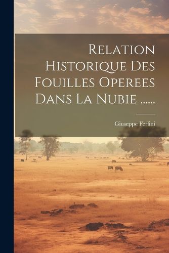 Cover image for Relation Historique Des Fouilles Operees Dans La Nubie ......