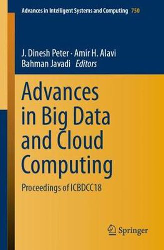 Cover image for Advances in Big Data and Cloud Computing: Proceedings of ICBDCC18