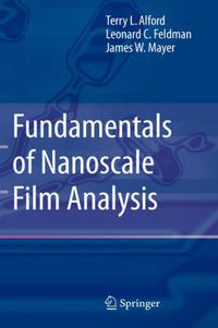 Cover image for Fundamentals of  Nanoscale Film Analysis