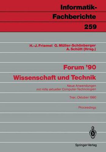 Forum '90 Wissenschaft und Technik