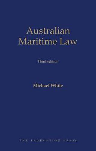 Cover image for Australian Maritime Law