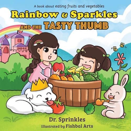 Cover image for Rainbow and Sparkles and the Tasty Thumb: A book about eating fruits and vegetables