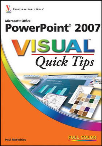 Cover image for PowerPoint 2007 Visual Quick Tips