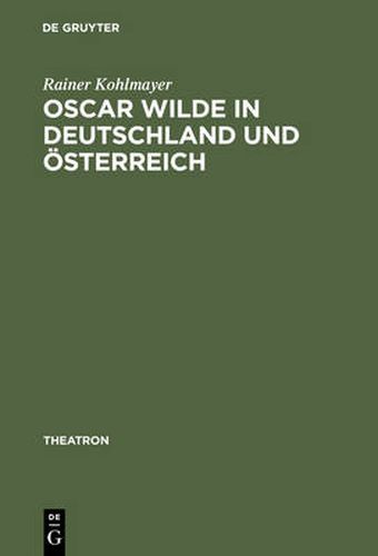 Cover image for Oscar Wilde in Deutschland und OEsterreich