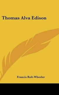 Cover image for Thomas Alva Edison