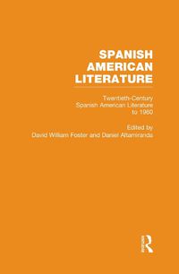 Cover image for Twentieth-Century Spanish American Literature to 1960