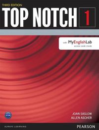 Cover image for Top Notch 1 Student Book with MyEnglishLab