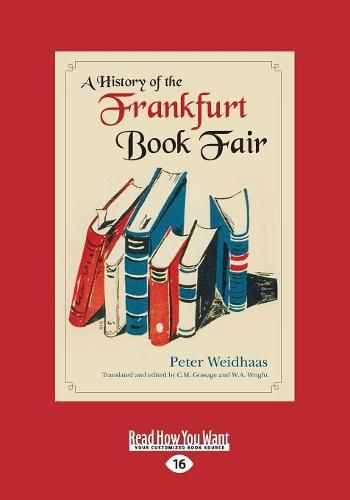 Cover image for A History of the Frankfurt Book Fair