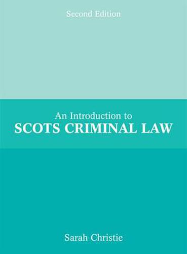 Introduction to Scots Criminal Law