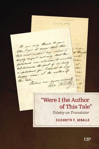 Cover image for "Were I the Author of This Tale"
