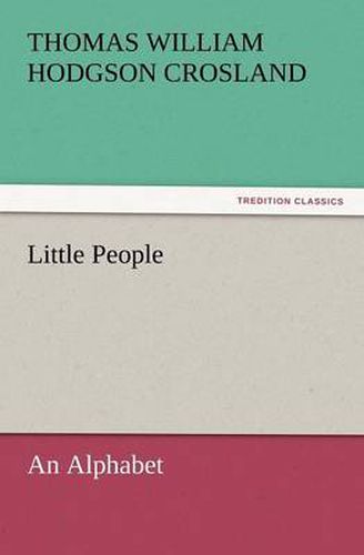 Cover image for Little People: An Alphabet