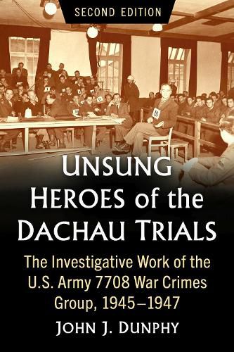 Cover image for Unsung Heroes of the Dachau Trials