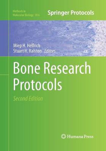 Bone Research Protocols