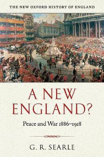 Cover image for A New England?: Peace and War 1886-1918