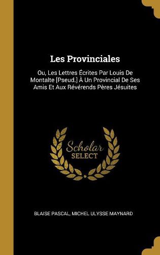 Cover image for Les Provinciales