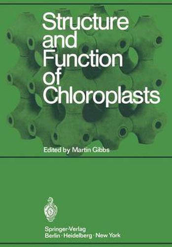 Cover image for Structure and Function of Chloroplasts