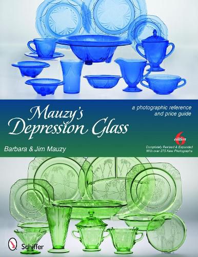 Cover image for Mauzy's Depression Glass: A Photographic Reference and Price Guide