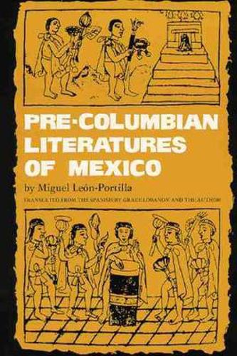 Cover image for Pre-Columbian Literatures of Mexico