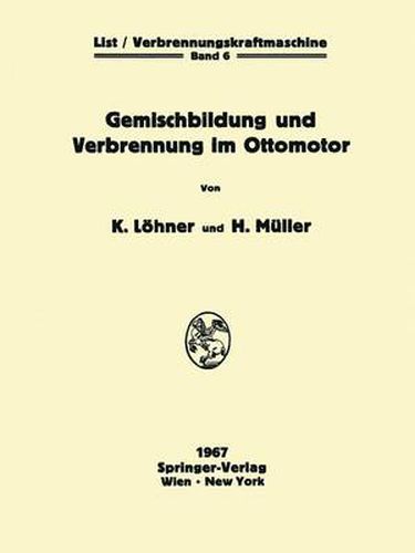 Cover image for Gemischbildung und Verbrennung im Ottomotor