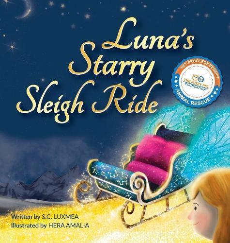 Cover image for Luna's Starry Sleigh Ride