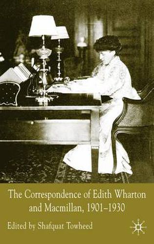 Cover image for The Correspondence of Edith Wharton and Macmillan, 1901-1930