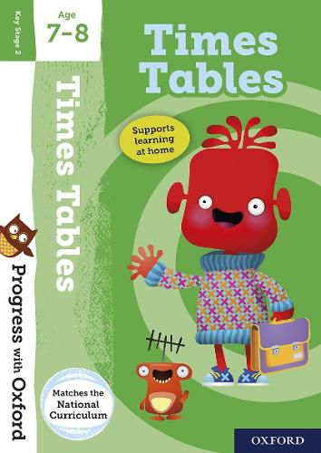 Cover image for Progress with Oxford: Times Tables Age 7-8