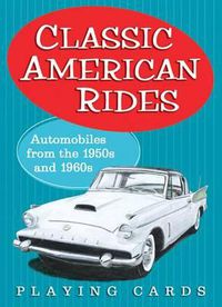 Cover image for Classic American Rides: Automobiles from the 1950s and 1960s