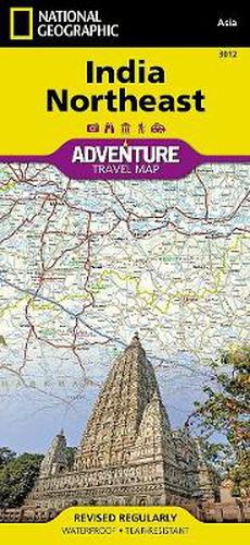 Cover image for India, Northeast: Travel Maps International Adventure Map