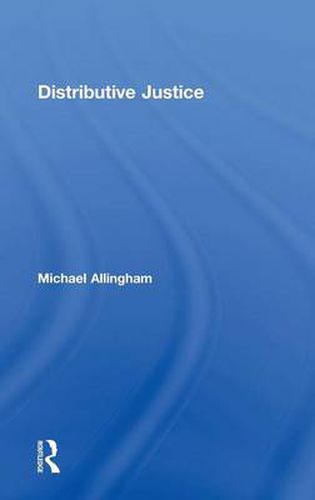 Cover image for Distributive Justice