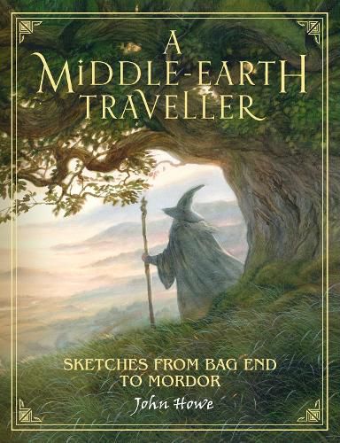 Cover image for A Middle-earth Traveller: Sketches from Bag End to Mordor