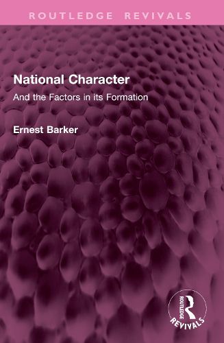 Cover image for National Character