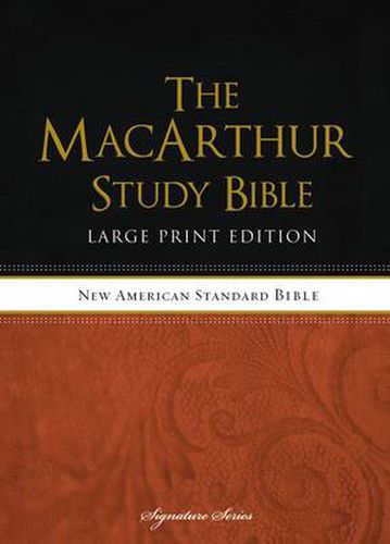 Cover image for The NASB, MacArthur Study Bible, Large Print,  Hardcover: Holy Bible, New American Standard Bible