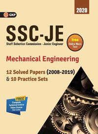 Cover image for Ssc Je 2020 Mechanical Engineering - Solved Paper & Practice Sets