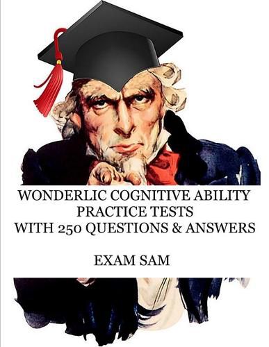 Cover image for Wonderlic Cognitive Ability Practice Tests: Wonderlic Personnel Assessment Study Guide with 250 Questions and Answers