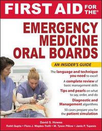 Cover image for First Aid for the Emergency Medicine Oral Boards