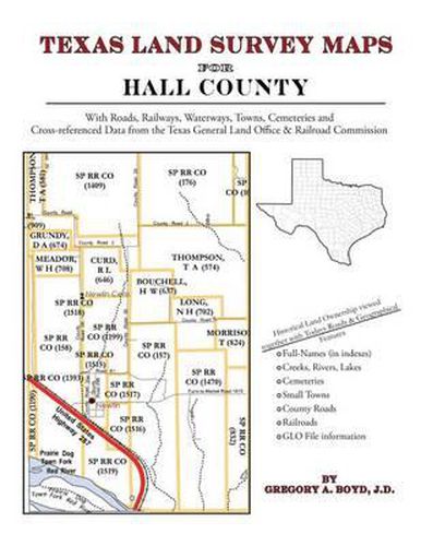 Cover image for Texas Land Survey Maps for Hall County