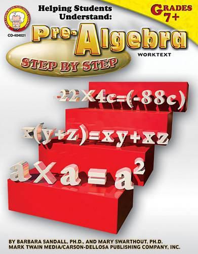 Cover image for Helping Students Understand Pre-Algebra, Grades 7 - 12