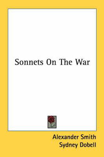 Cover image for Sonnets on the War