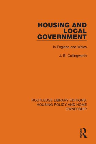 Cover image for Housing and Local Government: In England and Wales