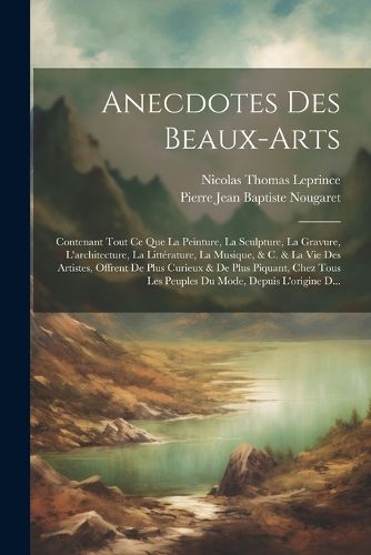 Cover image for Anecdotes Des Beaux-Arts